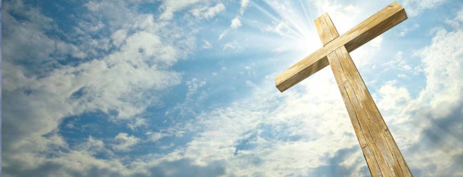 Cross against the sky