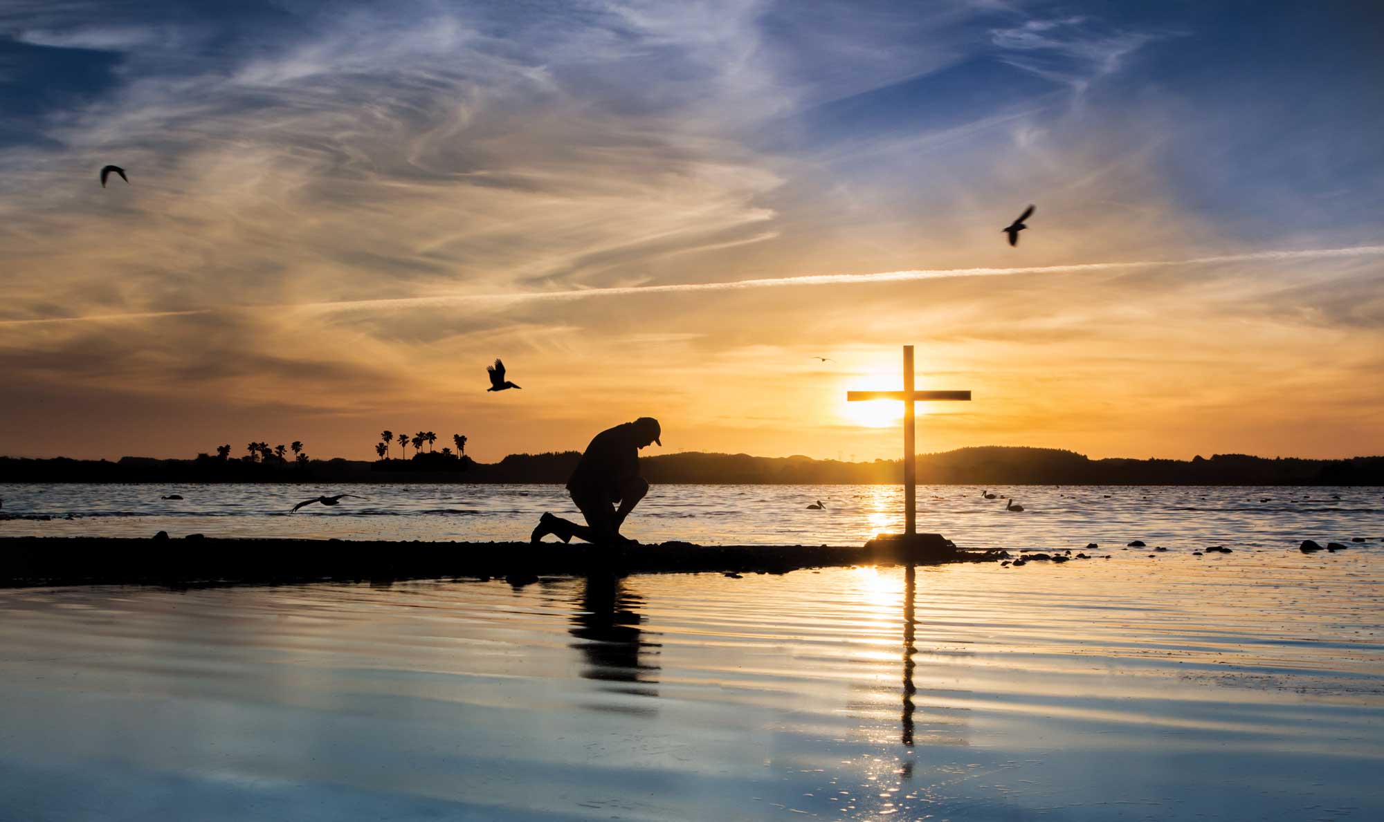 Beachside Prayer by Cross