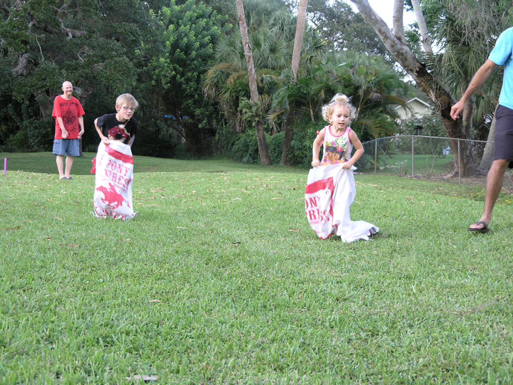 sack races