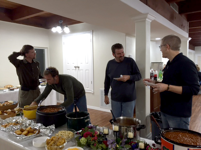 Judges for the chili & pie contest