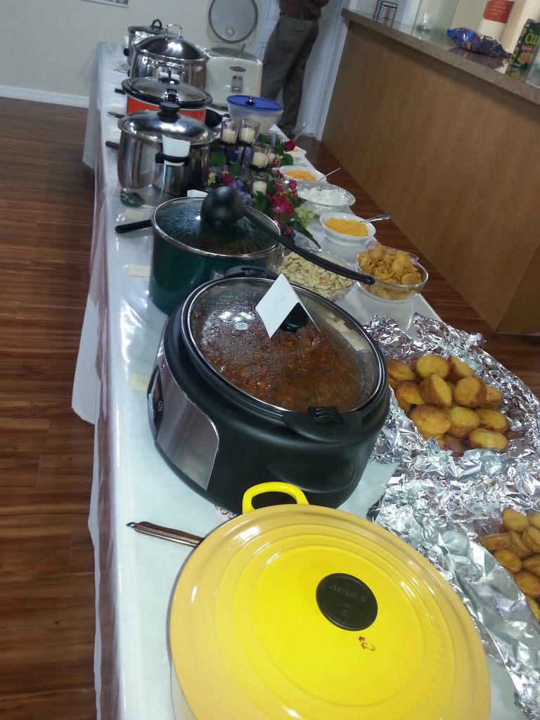 Eight chili entries