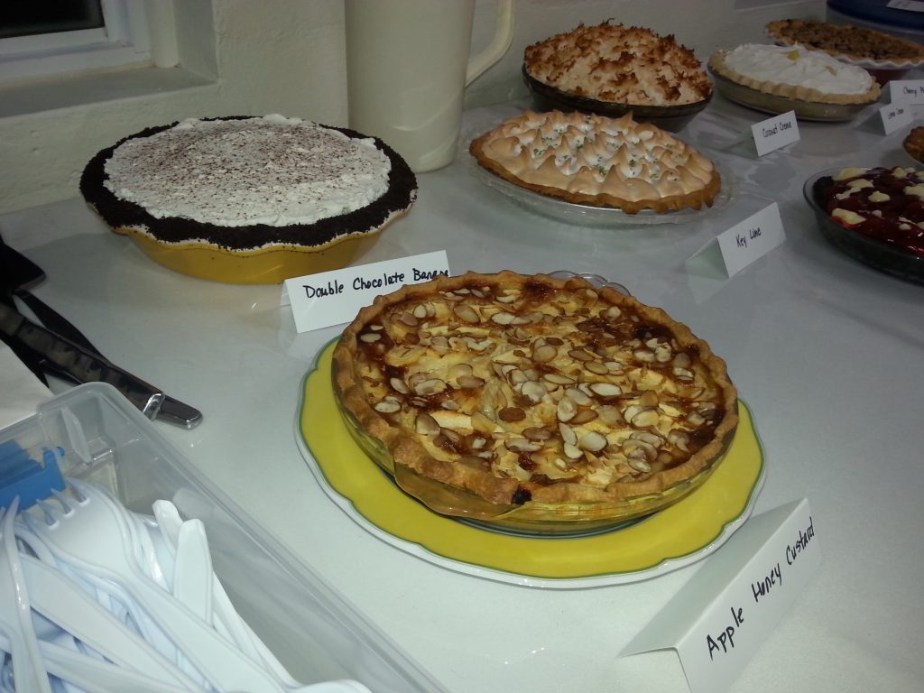 Pie entries