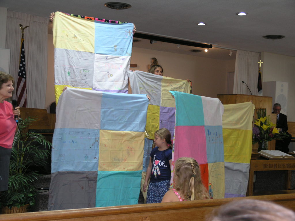 Quilts made by kids