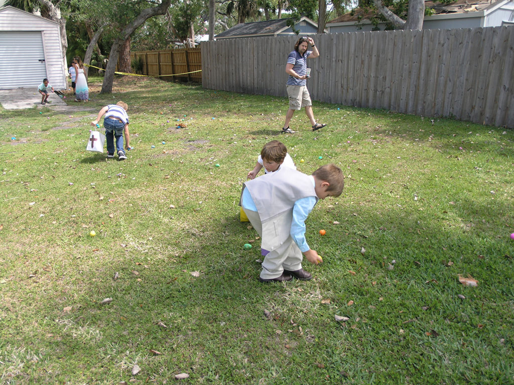 Boys Egg Hunt