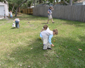 Boys Egg Hunt