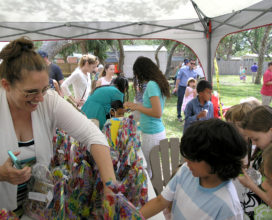 Pick your prize after the egg hunt