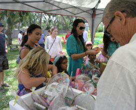 Prize station at Beachside Baptist Church