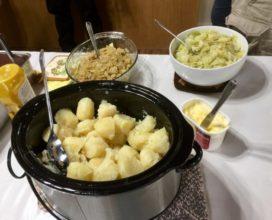 Potatoes and veggies
