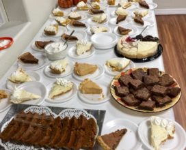 Yummy Desserts at Church Dinner