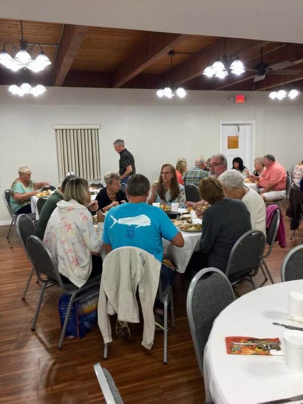 Thanksgiving Fellowship Meal at New Smyrna Beach Church