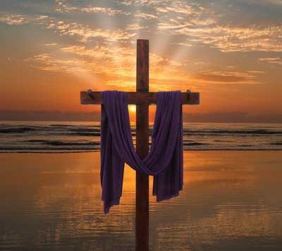 Easter Sunrise Service at the beach in New Smyrna Beach