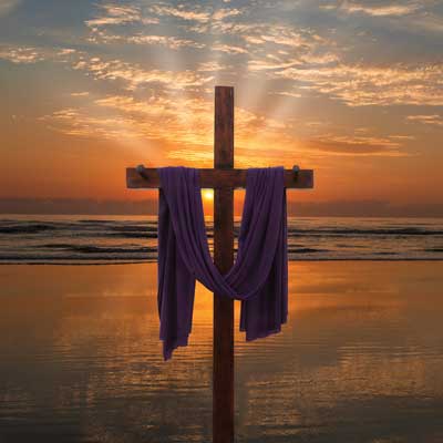 Easter Sunrise Service at the beach in New Smyrna Beach