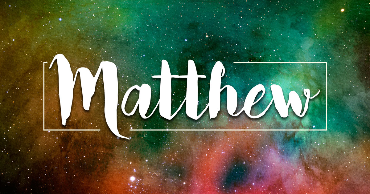 Sermons from the Gospel of Matthew