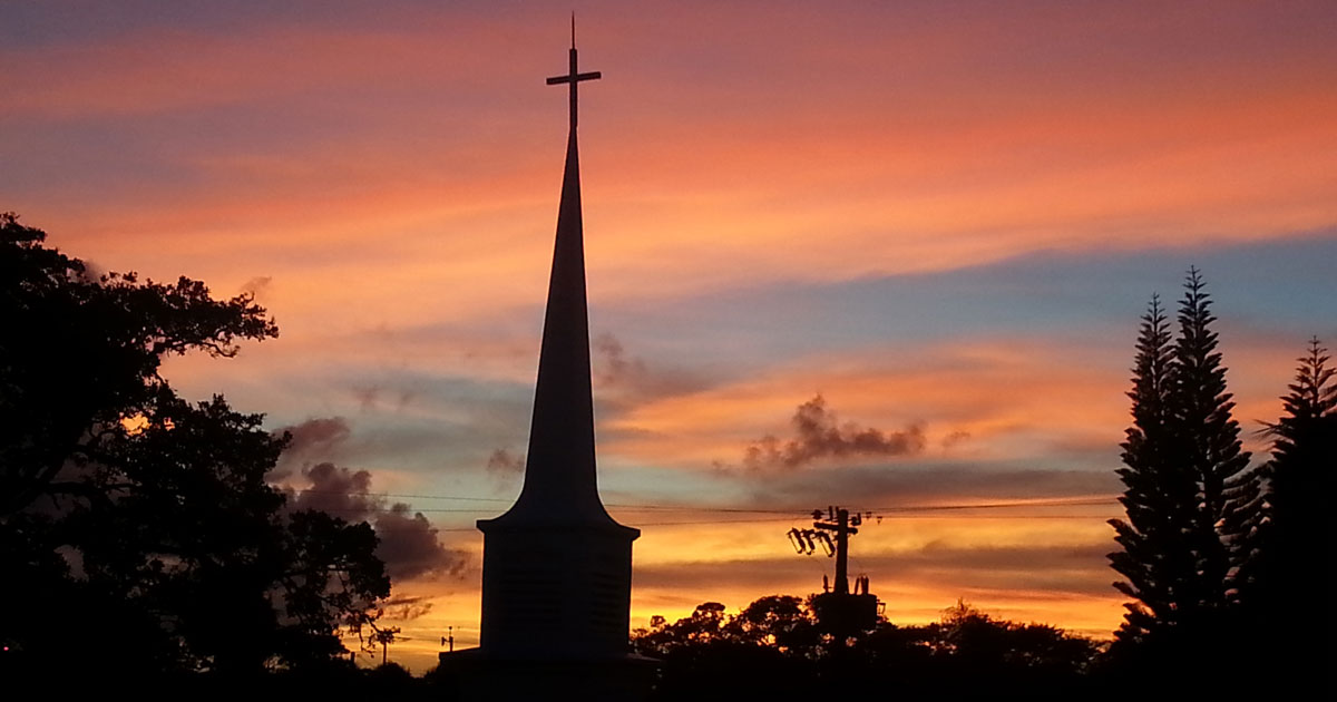 Beachside Baptist Church Steeple